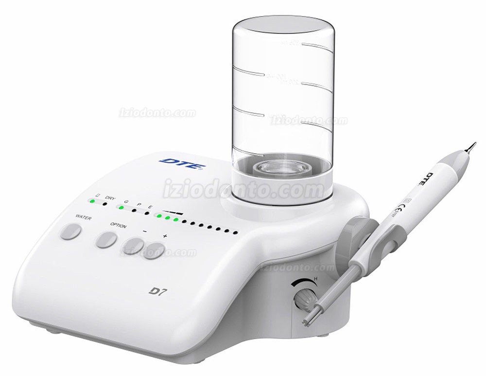 Woodpecker® DTE D7 Ultrassom Odontológico Scaler com & Reservatório Compatível com SATELEC